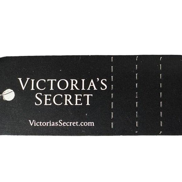 🎄 Stocking 18.5” Plush Victoria’s Secret Black - Picture 6 of 7